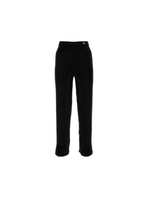 GUCCI GUCCI Black Viscose Blend Pant New & Authentic (Women's size