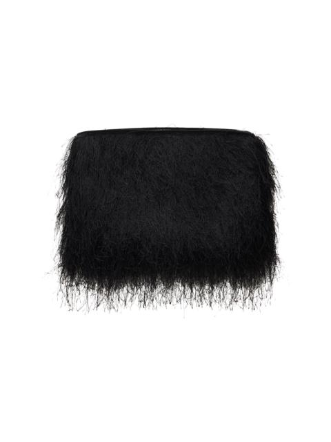 Loulou de Saison Black Evano Clutch