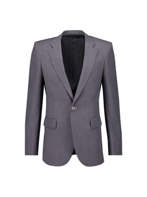 single-breasted blazer