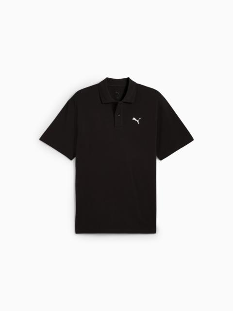 PUMA WARDROBE ESS Men's Pique Relaxed Polo