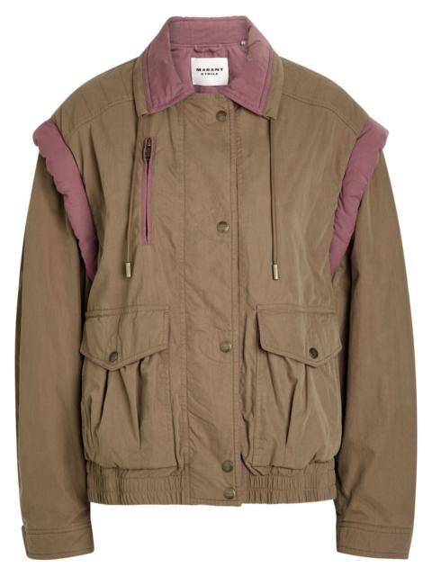 Isabel Marant Étoile Isabel Marant étoile Desha Quilted Brushed Cotton Jacket