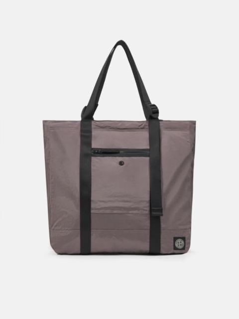 Stone Island Stone Island Tote Bag In Nylon Metal
