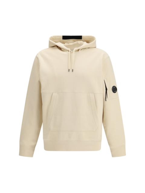 C.P. Company C.P. Company Men Diagonal Raised Fleece Hooded Lens Sweat