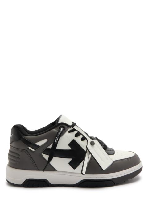 Off-white Out Of Office Panelled Leather Sneakers