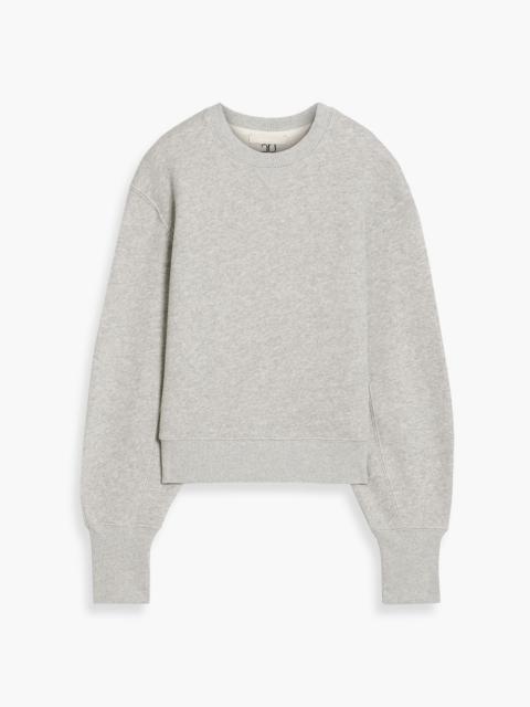 ULLA JOHNSON Lumi French cotton-terry sweatshirt