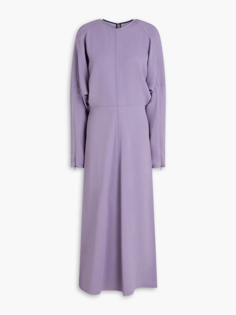 Victoria Beckham Draped cady midi dress