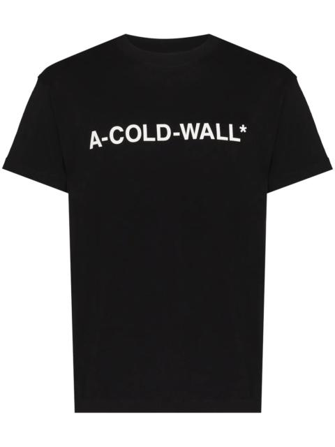 A-COLD-WALL* logo-print cotton T-shirt