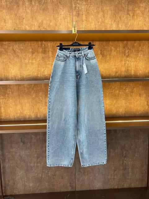 BALENCIAGA Balenciaga light-wash denim wide-leg jeans 