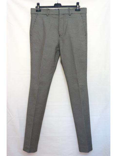 AW17 houndstooth wool trousers