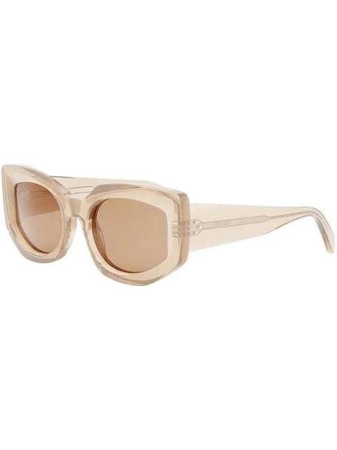 CELINE Celine 3 Dots Roviex Cat Eye Ladies Sunglasses CL40277F 42J 54