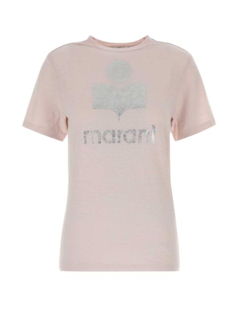 Isabel Marant Étoile Isabel Marant Etoile Women Pink Linen Zewel T-Shirt