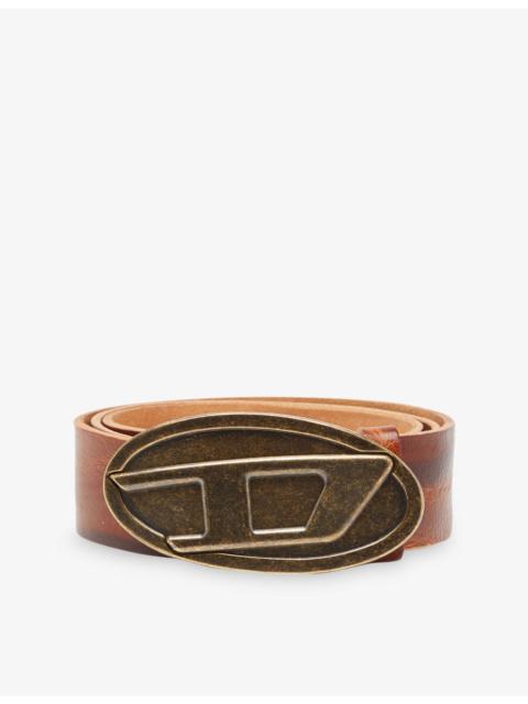 Diesel B-1DR 2.0 Waxed Leather Belt