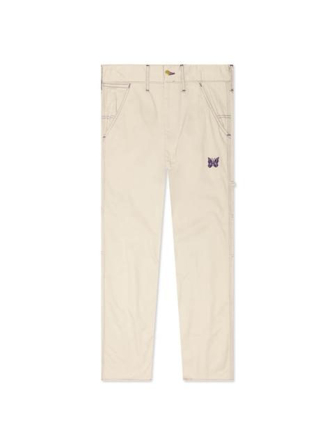 NEEDLES NEEDLES X SMITH'S COTTON TWILL PAINTER PANT - BEIGE