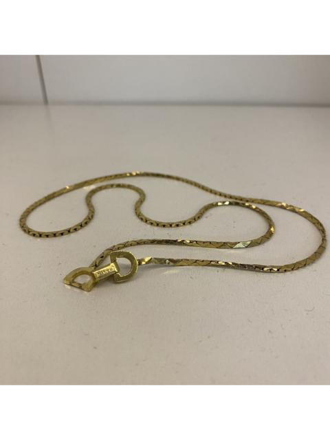 Vintage Christian Dior Necklace Gold Plated