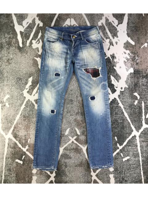 Other Designers Vanquish - Vanquish Jeans Punk Ripped Denim KJ2346