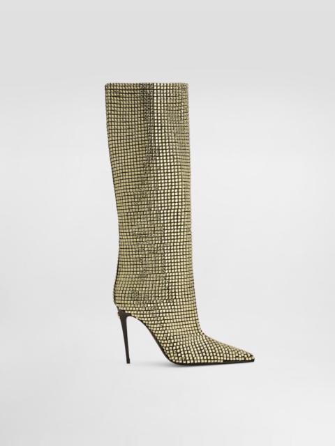 Calfskin boots
