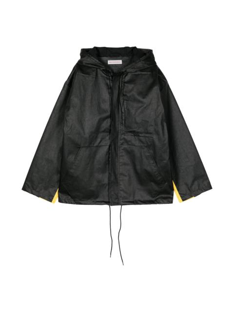 Walter Van Beirendonck LOGO-PRINT HOODED JACKET