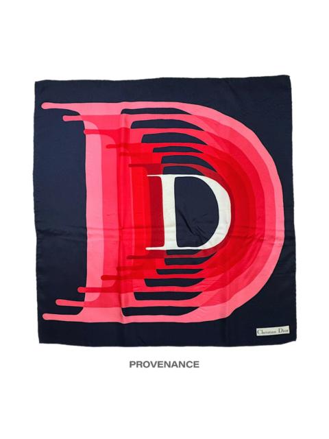 Dior Christian Dior D Inception Silk  Scarf - Multicolor