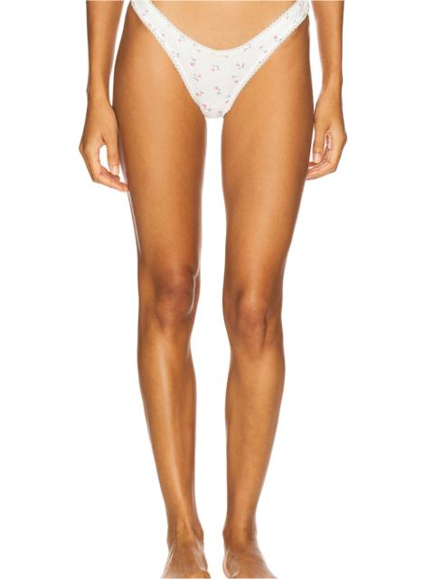 For Love & Lemons Elliana Thong Panty