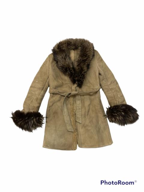 Other Designers Vintage - EUFEMMES FOR FUR SHEEPSKIN LEATHER JACKET COAT