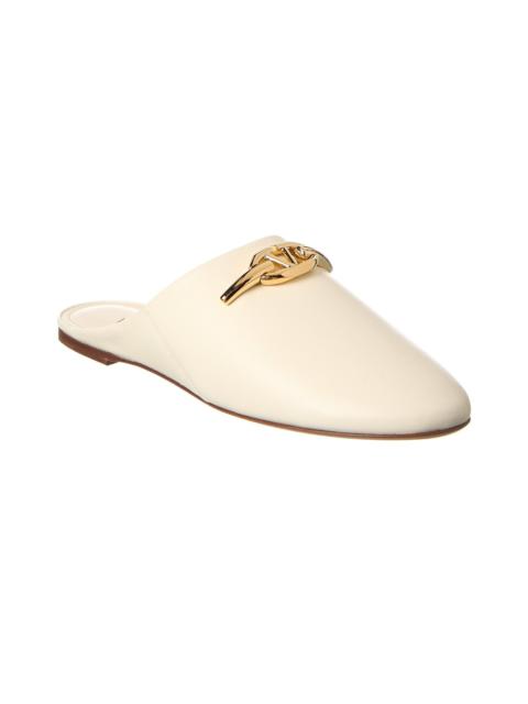 Valentino Valentino VLogo Leather Slide