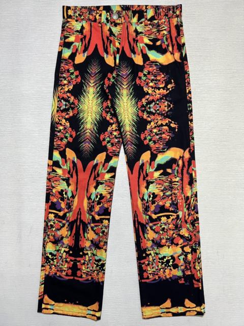 Jean Paul Gaultier Jean Paul Gaultier - SS00 - Psychedelic Allover Print Pants