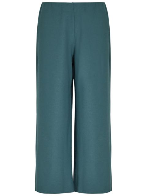 EILEEN FISHER Eileen Fisher Cropped Wide-leg Trousers