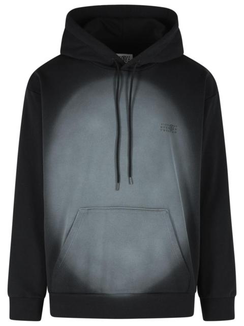 MM6 Maison Margiela MM6 Maison Margiela Cotton Blend Sweatshirt Black