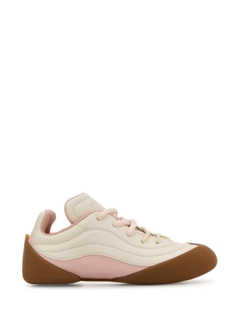 Alexander McQueen Two-tone leather Flexion sneakers