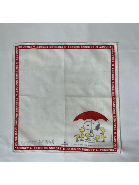 Other Designers Vintage - Vtg Snoopy and Friends Handkerchief Neckerchief