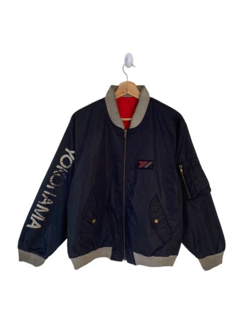 Other Designers RARE VINTAGE YOKOHAMA PERFORMANCE RADIALS BOMBER JACKET