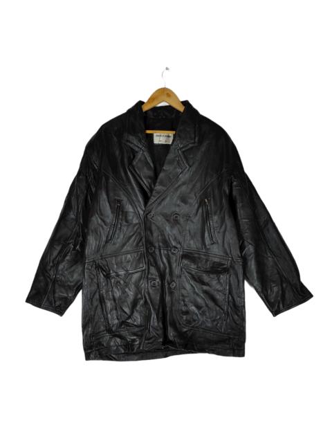 Other Designers Vintage DRAGON Of SILKROAD Sheep Leather Waterlook Jacket