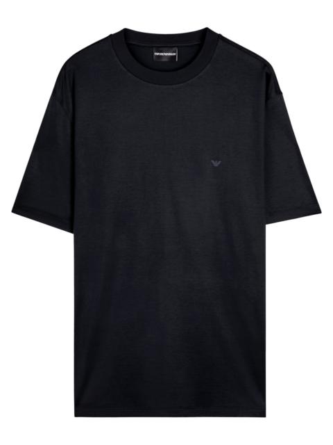 EMPORIO ARMANI Emporio Armani Travel Logo-appliqué Jersey T-shirt