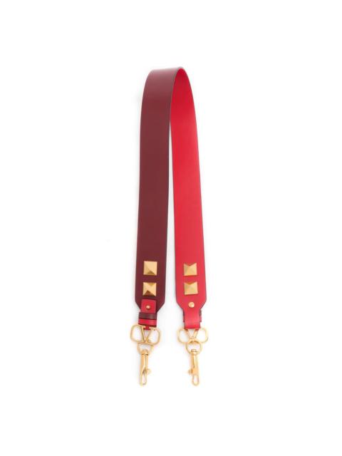 Valentino Valentino Garavani Rockstud Reversible Leather Strap
