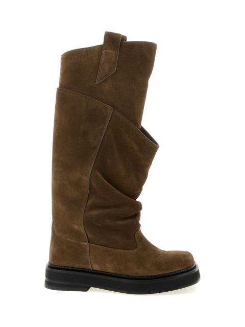 THE ATTICO 'robin Passeggiata' Combat Boots