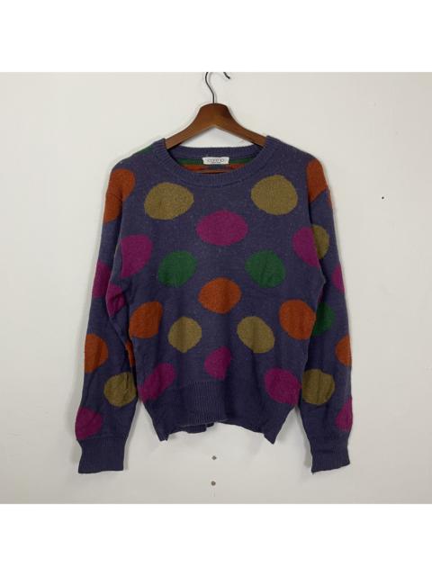 Other Designers Homespun Knitwear - Vintage Cosmo Multicolor Jumper Knitwear