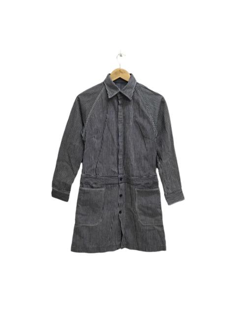 Kapital VINTAGE KAPITAL JAPAN DRESS HICKORY DENIM LONG JACKET