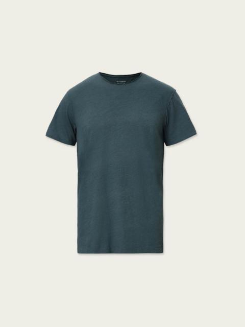 ALLSAINTS FIGURE CREW NECK RAW EDGE T-SHIRT
