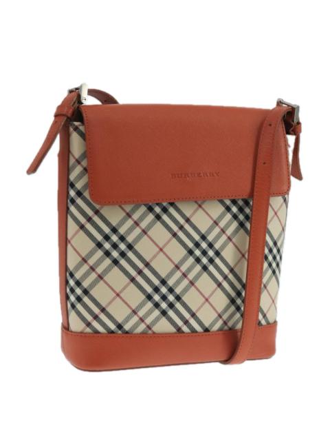Burberry Burberry Nova Check Shoulder Bag Canvas Beige