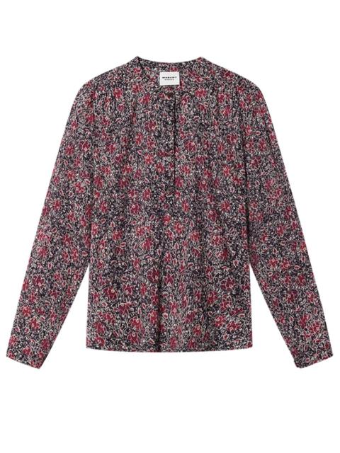 Isabel Marant Étoile ORGANIC COTTON VOILE MARIA BLOUSE