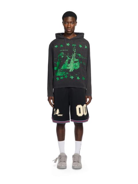 Off-White Desert Ow 90S Hooded L/S Tee