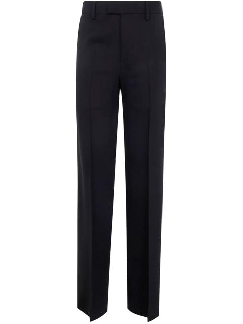 Ann Demeulemeester Maaike Flared Leg Comfort Trousers Viscose By Ann D