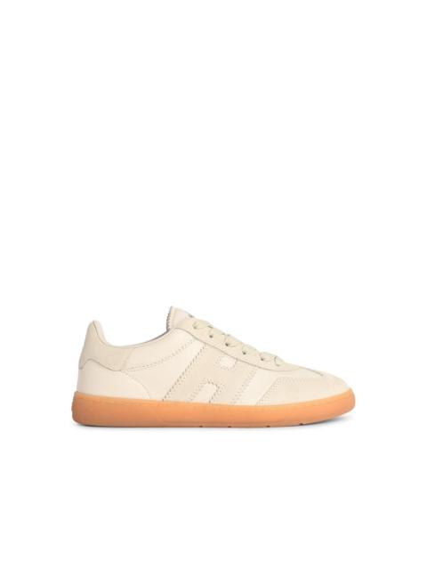 HOGAN Hogan 'COOL' Ivory Nappa Leather Sneakers