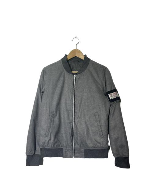 Other Designers HARRIS TWEED BOMBER JACKET