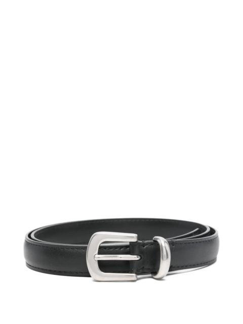 The Row ring leather belt