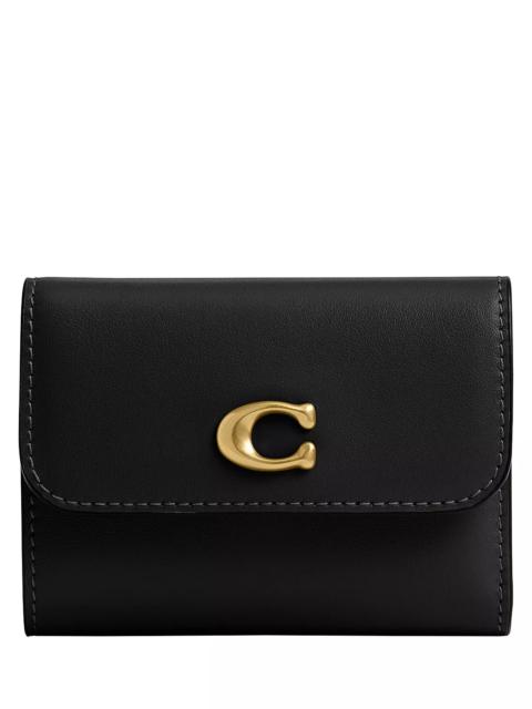 COACH Essential Mini Card Holder Leather Wallet