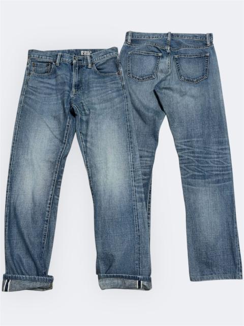 Other Designers Japanese Brand - Uniqlo Selvedge Light Wash Straight Denim Jeans