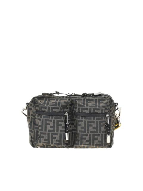 FENDI Fendi Superlight FF Zucca Fabric Camera Case Brown