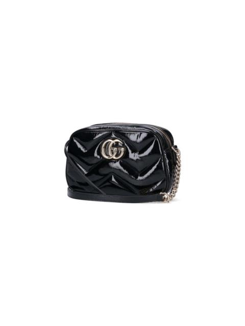 GUCCI Gucci Gg Plaque Padded Shoulder Bag