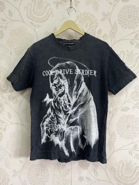 Other Designers Expert Horror × Seditionaries - Distressed Cool Drive Striker Skulls Horror TShirt